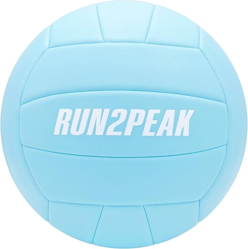 RUN2PEAK Soft Touch Volleyball Ball Gifts for Teen Girls Kids Youth Team Beginners Durable Volleyballs for Outdoor Indoor Beach Pool Water Play Official Size 5 Training Practice Volley Ball - Image 1